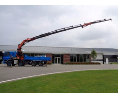 Inchiriez autocamion cu Macara PK 72000