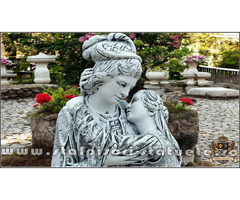 Statuetă Romeo și Julieta, gri patinat, model S55.