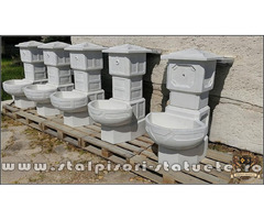 Cișmea apă curentă, gri natural, model C3.