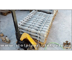 Stâlpișori, baluștri, popici, mosoare, din beton, model B4.