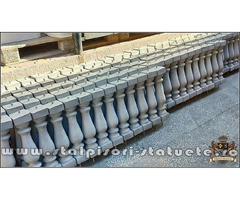 Stâlpișori, baluștri, popici, mosoare, din beton, model B8.