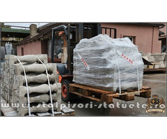 Stâlpișori, baluștri, popici, mosoare, din beton, model B8.