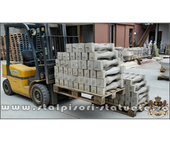 Stâlpișori, baluștri, popici, mosoare, din beton, model B3.