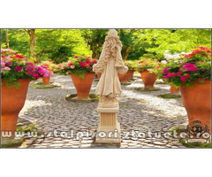 Statuetă zeiţa Flora, galben patinat, model S5.