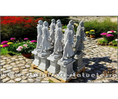 Statuetă zeiţa Flora, galben patinat, model S5.