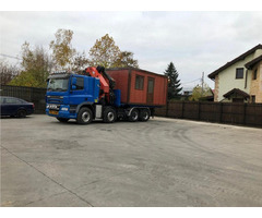 Inchiriez autocamion cu Macara PK 72000