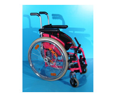 Carucior handicap aluminiu Sopur / latime sezut 24 cm