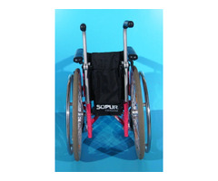 Carucior handicap aluminiu Sopur / latime sezut 24 cm - 6