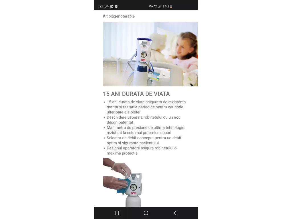 Vând butelie oxigen medicinal 5L GCE 2021 ca nouă verificată - 2/7