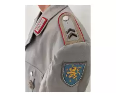 Veston militar German cu grade insigne medalii emblema, mărimea 54