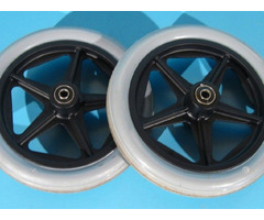 Roata cu cauciuc plin pentru scaun cu rotile Zoom - set - 1