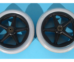 Roata cu cauciuc plin pentru scaun cu rotile Zoom - set - 2