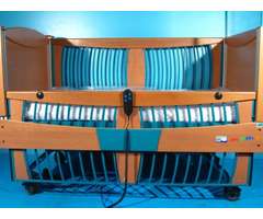 Pat electric pentru ingrijire copii cu doua sectiuni Aks 160X90 - 1