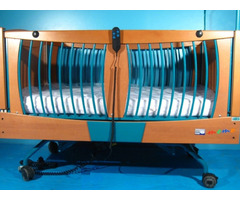Pat electric pentru ingrijire copii cu doua sectiuni Aks 160X90 - 2