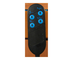 Pat electric pentru ingrijire copii cu doua sectiuni Aks 160X90 - 9