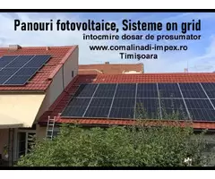 Panouri fotovoltaice sisteme solare on grid Timisoara