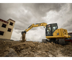 Oferim servicii-inchiriez excavator pe senile