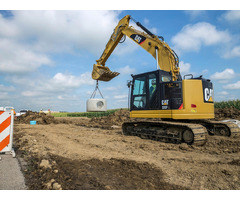 Oferim servicii-inchiriez excavator pe senile