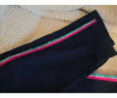 pantalon dunga rosu/verde Zara  42