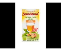 Zonnatura BIO Ceai Verde cu Ghimbir Total Blue