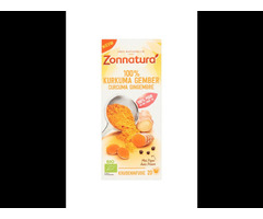 Zonnatura Ceai BIO Turmeric si Ghimbir Total Blue