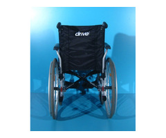 Scaun cu rotile din aluminiu Drive  latime sezut 42 cm - 6