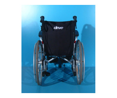Scaun cu rotile handicap din aluminiu Drive  latime sezut 42 cm - 6
