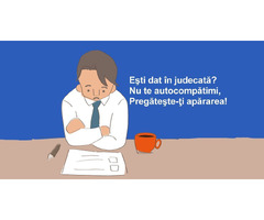 Ești dat în judecată și nu vrei avocat? Începe cu o întâmpinare...