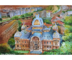Tablouri picturi cu Bucureștiul
