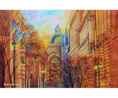 Tablouri picturi cu Bucureștiul - 8