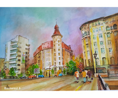 Tablouri picturi cu Bucureștiul - 13