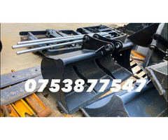 Cupe,set de furci si lame pentru utilaje JCB