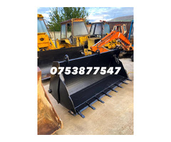 Cupe,set de furci si lame pentru utilaje JCB