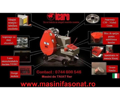 Masini indreptat si taiat  fier
