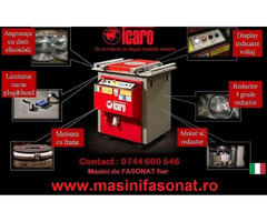 Masini indreptat si taiat  fier