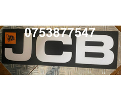 Abtibilduri decorative JCB 3CX 4CX