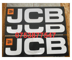 Abtibilduri decorative JCB 3CX 4CX