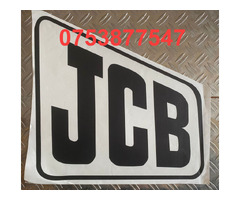 Abtibilduri decorative JCB 3CX 4CX - 7