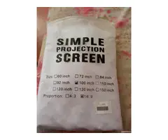 Vînd ecran de proiecție Daladen 100 inch, accesoriu pentru aparat de proiecție sau home-cinema - 1