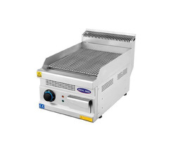 Gratar electric cu placa striata, 40 cm, Ideal Inox, Linia 630