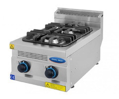 Masina de gatit profesionala cu 2 focuri, Ideal Inox, Butelie, Linia 700