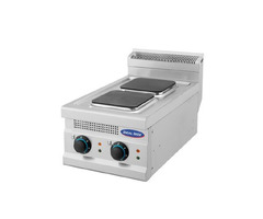 Aragaz electric cu 2 plite patrate, Ideal Inox, Linia 700