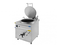 Marmita 80 l, incalzire indirecta, Ideal Inox, gaz, Linia 700
