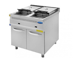 Friteuza profesionala cu 2 cuve, Ideal Inox, Butelie, Linia 930