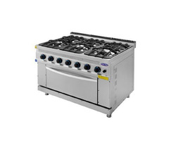 Masina de gatit 6 arzatoare si cuptor, Ideal Inox, Butelie, Linia 930 - 1