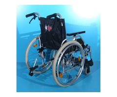Scaun cu rotile B+B / latime sezut 43 cm - 5