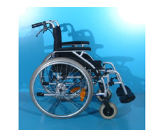 Scaun cu rotile din aluminiu Drive / latime sezut 42 cm - 4