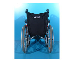 Scaun cu rotile din aluminiu Drive / latime sezut 42 cm - 6