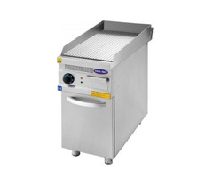 Gratar cu placa striata, Ideal Inox, Linia 930, Butelie
