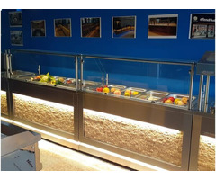 Linie autoservire, Ideal Inox, inox, design piatra